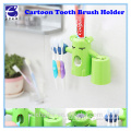 Family bathroom set pump toothpaste dispenser